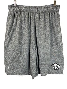 BSN Sports Men's Agility 2 Pocket 9” Shorts in Gray Size Medium